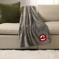 thumbnail image 1 of NHL, NBA, MLB Grey Sports Throw Blanket, 50" x 60", 1 of 5