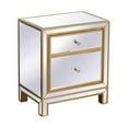 thumbnail image 5 of Nightstand 1 door 21in. W x 14in. D x 24in. H in gold, 5 of 5