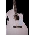 thumbnail image 3 of Cort Guitars JADECLASSICPPOP-U Open Pore Jade Series Acoustic Electric Cutaway Guitar, Pastel Pink, 3 of 5