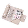 thumbnail image 1 of Professional Steel Nail Set Ergonomic Grip Portable Case Trimming Finger Detail For Thick Toe Nails, 1 of 8
