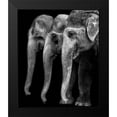 thumbnail image 2 of Depaepe, Yvette 15x17 Black Modern Framed Museum Art Print Titled - Natures great masterpiece an elephant; the only harmless great thing, 2 of 5