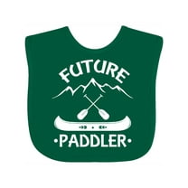 Inktastic Canoe Future Paddler Boys or Girls Baby Bib