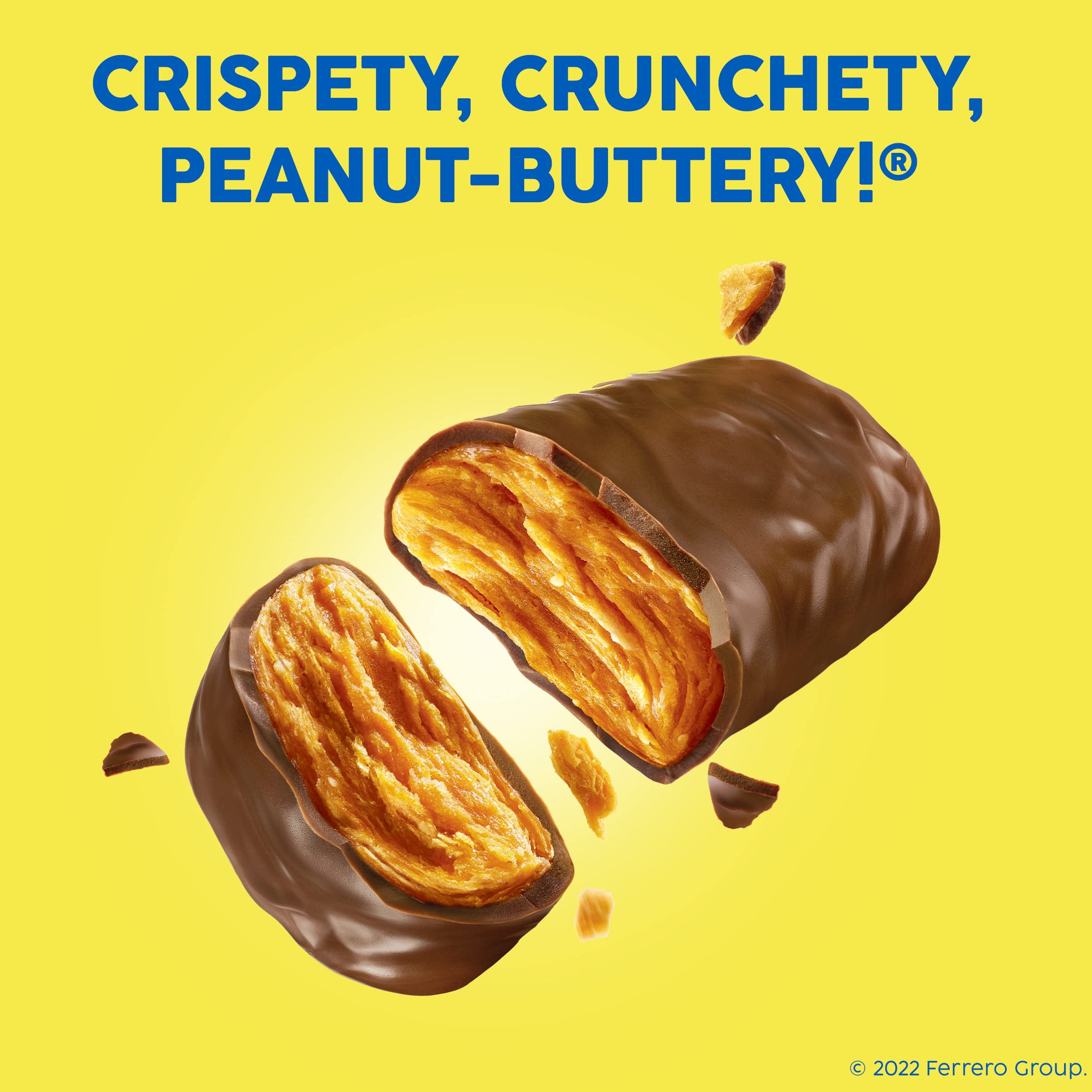 Butterfinger, Bulk 6 Pack, Chocolatey, Peanut-Buttery, Full Size Individually Wrapped Candy Bars, Valentine�s Day Gift, 1.9 oz Each