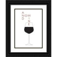 thumbnail image 1 of Artographie Studio 14x18 Black Ornate Wood Framed with Double Matting Museum Art Print Titled - And Now Wine, 1 of 4