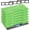 1+3+6 (Green), variant on Mop Pads Compatible with Vac Mop VM252 VM200 VC205 VM250 VM180 VM401 QM250 VM190, Washable Microfiber Vacuum Mop Pad Refills, Upgraded Design of Dirt Chamber, 1+1+2 Pack