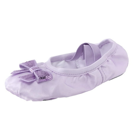 

EIALIVE Girls Ballet Slipper For Dancing Children Shoes Dance Shoes Dancing Ballet Performance Indoor Colorful Bow Practice Shoes