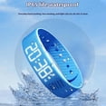 thumbnail image 4 of RENDZJ Vibrating Alarm Wristband Waterproof Alarm Clock Watch for Men & Women (Blue), 4 of 9