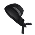 thumbnail image 1 of Chef Hat Waiter Grill Unisex BBQ Bakery Uniform Hat Service Caps Hat Black, 1 of 8