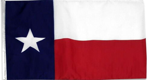 12x18 State of Texas Flag 12"x18" boat car flag sleeved sleeve garden pole 