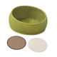 thumbnail image 4 of Cama para gatos y gatitos, resistente a arañazos, redonda, lavable, resistente al desgaste, 50 cm, suministros para mascotas, cesta tejida a mano. Verde, 4 of 8