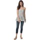 thumbnail image 3 of Blusa tipo túnica con gradas Aeropostale para mujer, beige, extragrande, 3 of 3