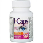 I-Caps Lutein &Amp; Omega-3 Eye Vitamin Softgels, 10 Mg, 30 Ct