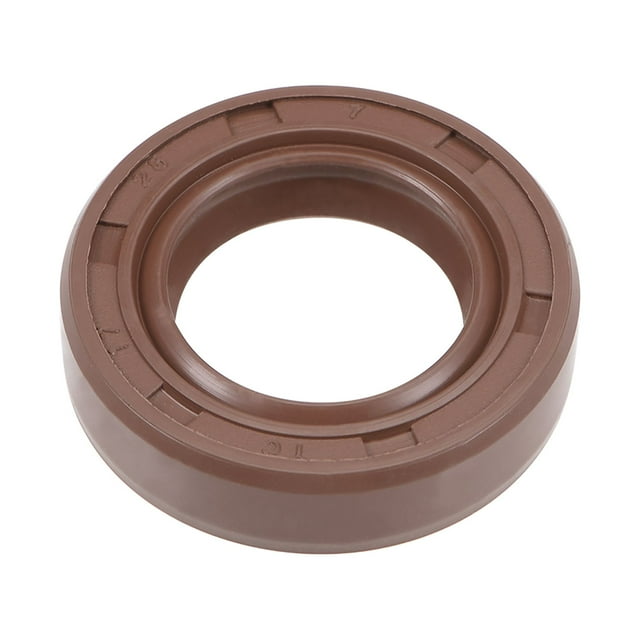 Sello de Aceite 17mm Diámetro Interior 28mm Diámetro Exterior 7mm Grosor Sello de Doble Labio de Goma de Flúor