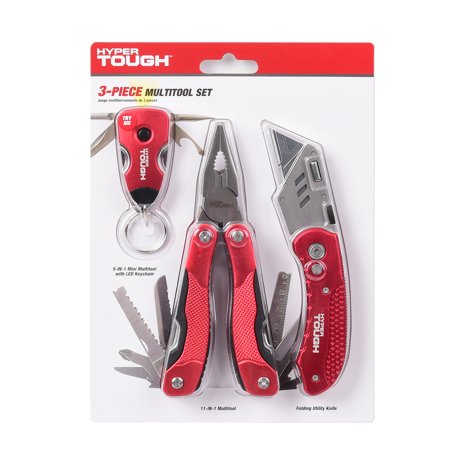 Hyper Tough Heavy-Duty 3-Piece Multi-tool Set