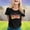 Black, variant on Soccer Cup 2026 Shirt Women Shirts Jersey Funny Soccer Graphic Jerseys Y2k Crew Neck T Shirts,White(L)