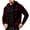 #H-Red, variant on Fleece Plaid Hooded Jackets for Men Zip Up Drawstring Long Sleeves Warm Thick Fall Winter Coats with Pockets,Red,Size XL