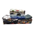 thumbnail image 4 of 10 Fat Quarters Assorted Trains Locomotive Engine Railway Railroads Tracks Trains Signs Express Engineer Transportation Fat Quarter Bundle M491.04, 4 of 6