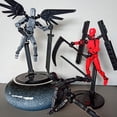 thumbnail image 2 of Titan 13 Action Figure, N13 Action Figures, T13 Action Figure 3D Printed Robot Multi-Jointed Movable, Desktop Decorations for Game Lovers, 2 of 10