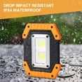 thumbnail image 4 of Work Light Rechargeable, Portable Led Work Light 2 Pack, Construction Lights Battery Powered, Led Emergency Lights For Home Power Failure, Rechargeable Work Light With Built-In Power Bank, 4 of 9