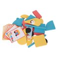 thumbnail image 2 of Building Blocks, 33 Pieces Portable Light Stacking Blocks Rich Style  for Preschool, 2 of 7