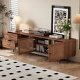 thumbnail image 2 of Entertainment Centers, 78 inch Modern TV Stand for TVs up to 85", Entertainment Center with Deep Drawers & Cable Management, Soft-Closing Hinges, Solid Wood Legs for Living Room, 2 of 25