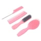thumbnail image 5 of Cepillo Desenredante, Juego De Peine De Cepillo De Pelo Rosa De 4 Piezas Para Peluquería Para El Hogar Para Mujeres Para Hombres ANGGREK GI1413, 5 of 8