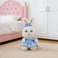 thumbnail image 6 of Stuffed Bunny Toys, Easter 15.75 inch Bunny Plush Toys, Rabbit Plush Toys, Cute and Perfect Birthday Gifts for Friends and Classmates, Graduation Gifts for Birthdays, Holidays, Xmas and Party Gifts, 6 of 8