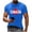 Blue, variant on Purcolt Men's Canada Day Shirt Short Sleeve T-Shirts Maple Leaf Graphic Tees Shirts Summer Patriotic Tshirts Tops
