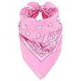 thumbnail image 3 of Cowboy Hat with Bandana Set for Women Wide Brim Western Cowgirl Hat Paisley Head Wrap Scarf, 3 of 3