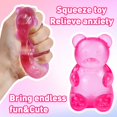 thumbnail image 2 of Pelota antiestrés Squishy Bear Taba Gummy Bear para niños y adultos, 2 of 7