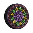thumbnail image 2 of Balery Mardi Gras5 Tire Covers - Tough Tire Wheel Protector for Truck, SUV, Trailer, Camper, RV -15 inch, 2 of 8