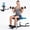 Black & Blue, variant on SHOUFTW Deep Squat Machine for Glutes, Legs & Core Strength, Adjustable Home Gym Fitness Equipment,  Black & Blue