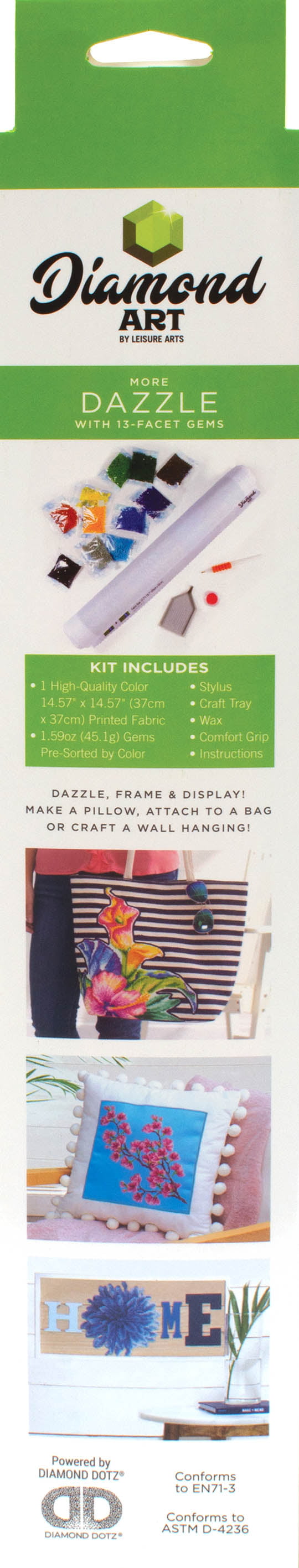 Diamond Art® Rainbow Daisy Intermediate Kit