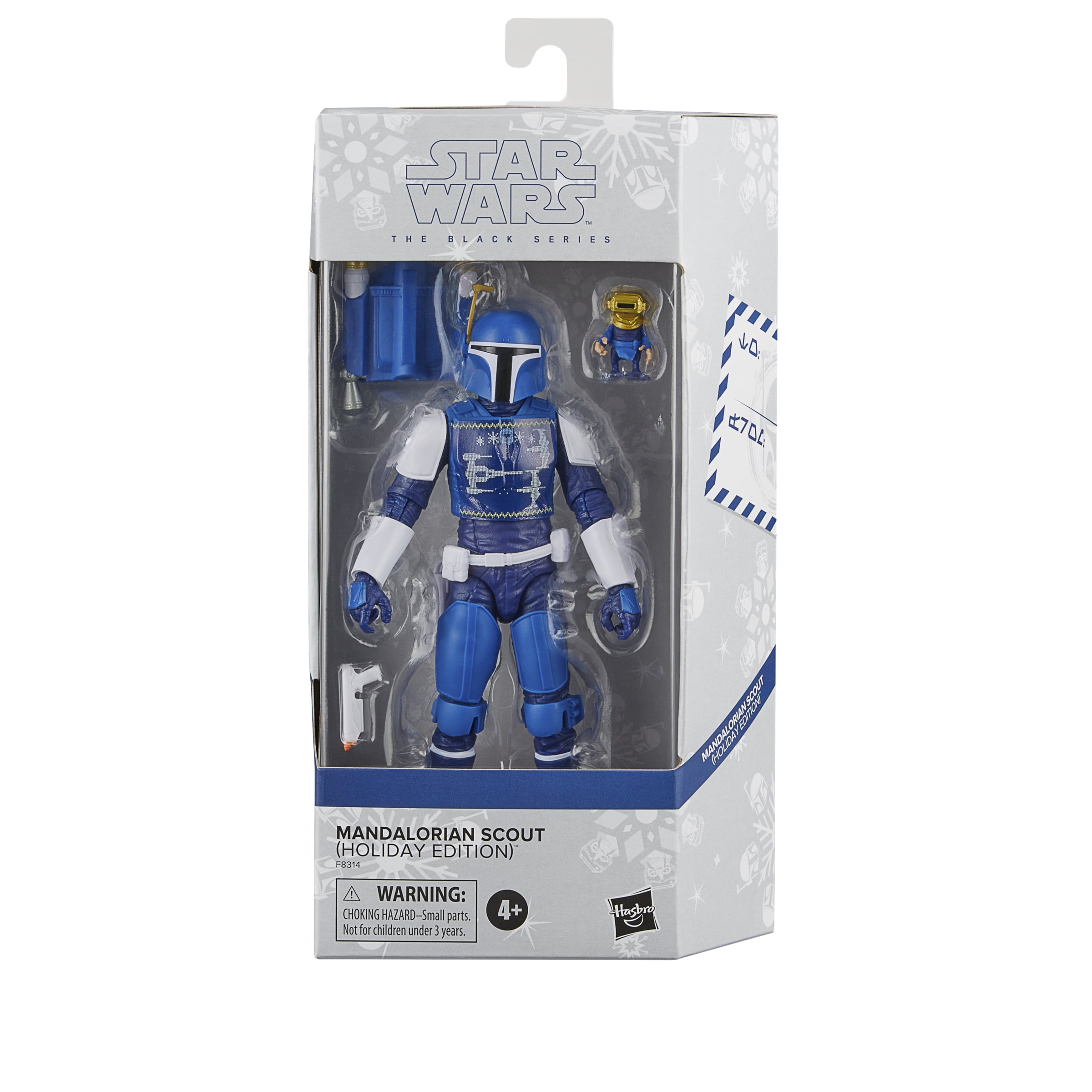 Star Wars The Black Series Mandalorian Scout (Holiday Edition) Star Wars Action Figures (6”)