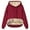 Red, variant on Telankuip Womens Casual Winter Warm Fleece Sherpa Lined Hoodies Loose Long Sleeve Drawstring Pullover Hooded Sweatshirts Soft Comfortable Solid Color Basic Tops Yellow XL
