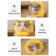 thumbnail image 5 of Collar de cono de flor para perro y gato | Anillo de cuello anti-lamido, mordedura y rascado | Tejido de punto suave | Elástico cálido cómodo | Protector flexible para recuperación de mascotas, 5 of 6