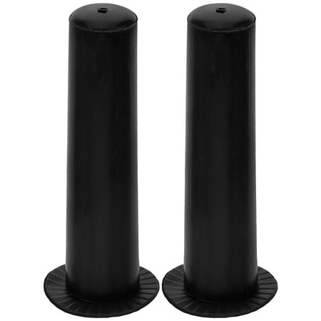 

Voiceine 2pcs Umbrella Tops Covers Plastic Umbrella Caps Protector Caps Umbrella Repair Parts