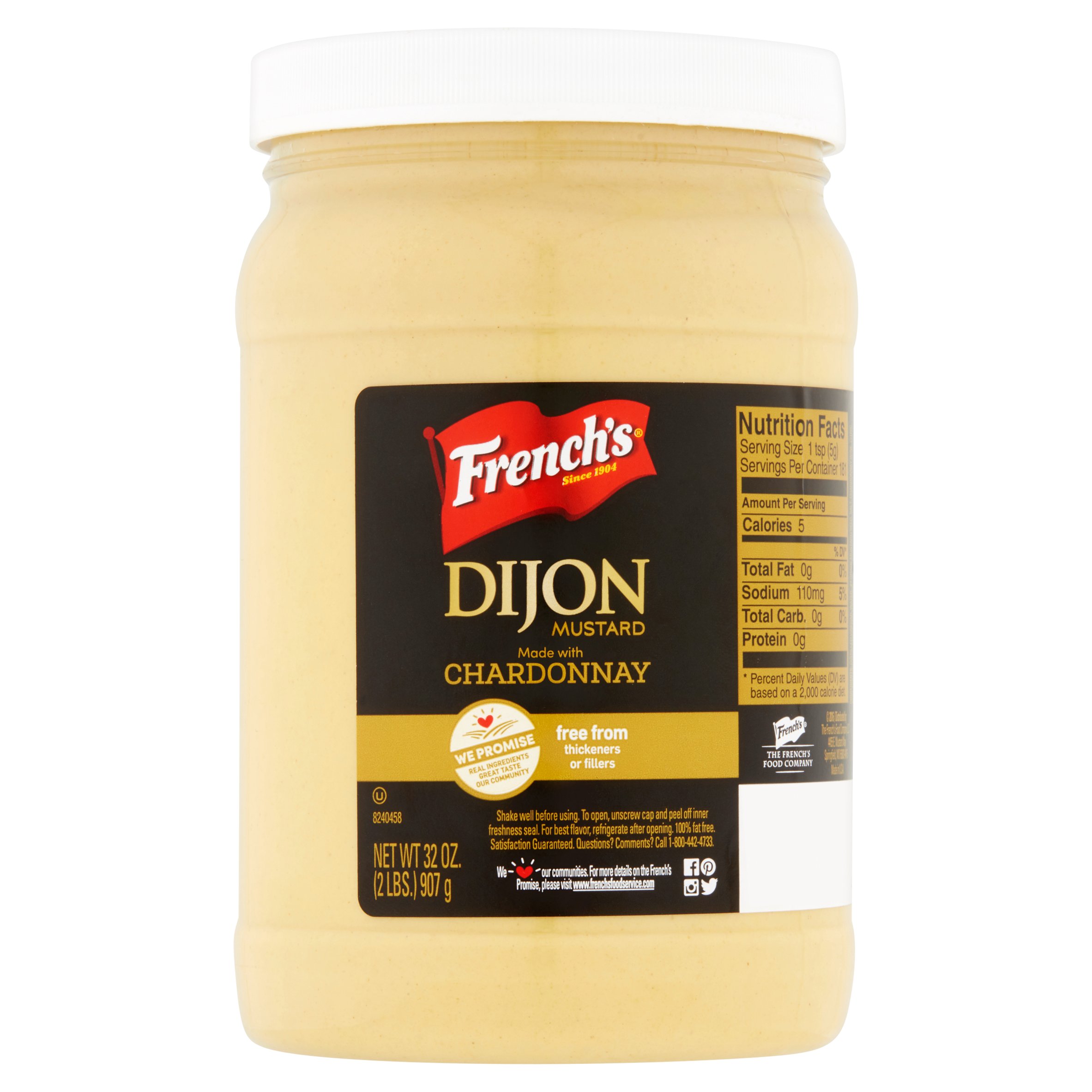French's Dijon Mustard, 32.0 OZ by The French's Food Company LLC