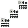 thumbnail image 1 of maskred 10pieces Professional And Precise Black Round Rocker Switch For Easy Installation Widely Plastic 3Set, 1 of 6