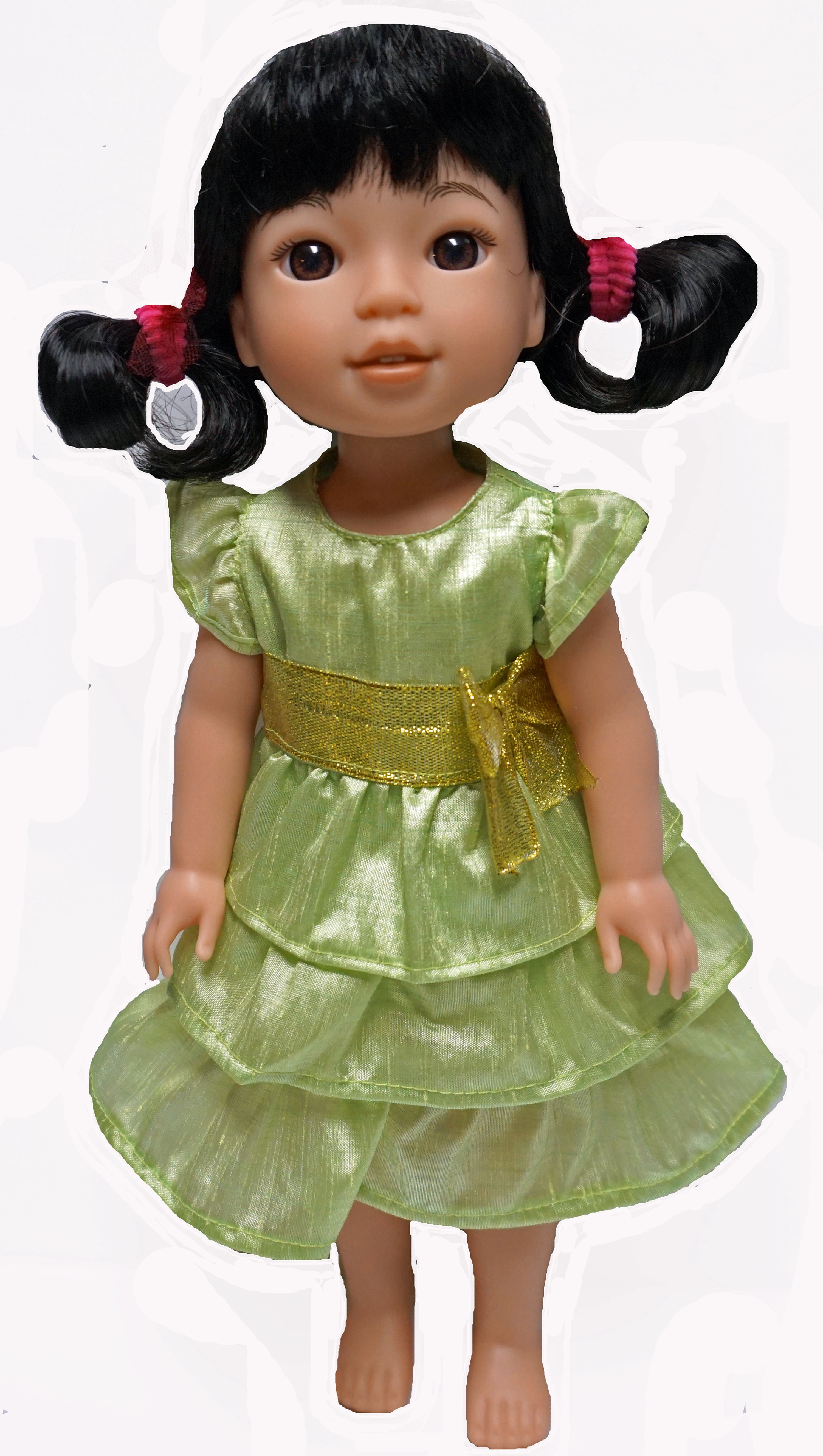Big Flower Dress Fits 14.5 Inch Dolls Like Wellie Wisher Glitter Girl Dolls Doll Clothes Superstore
