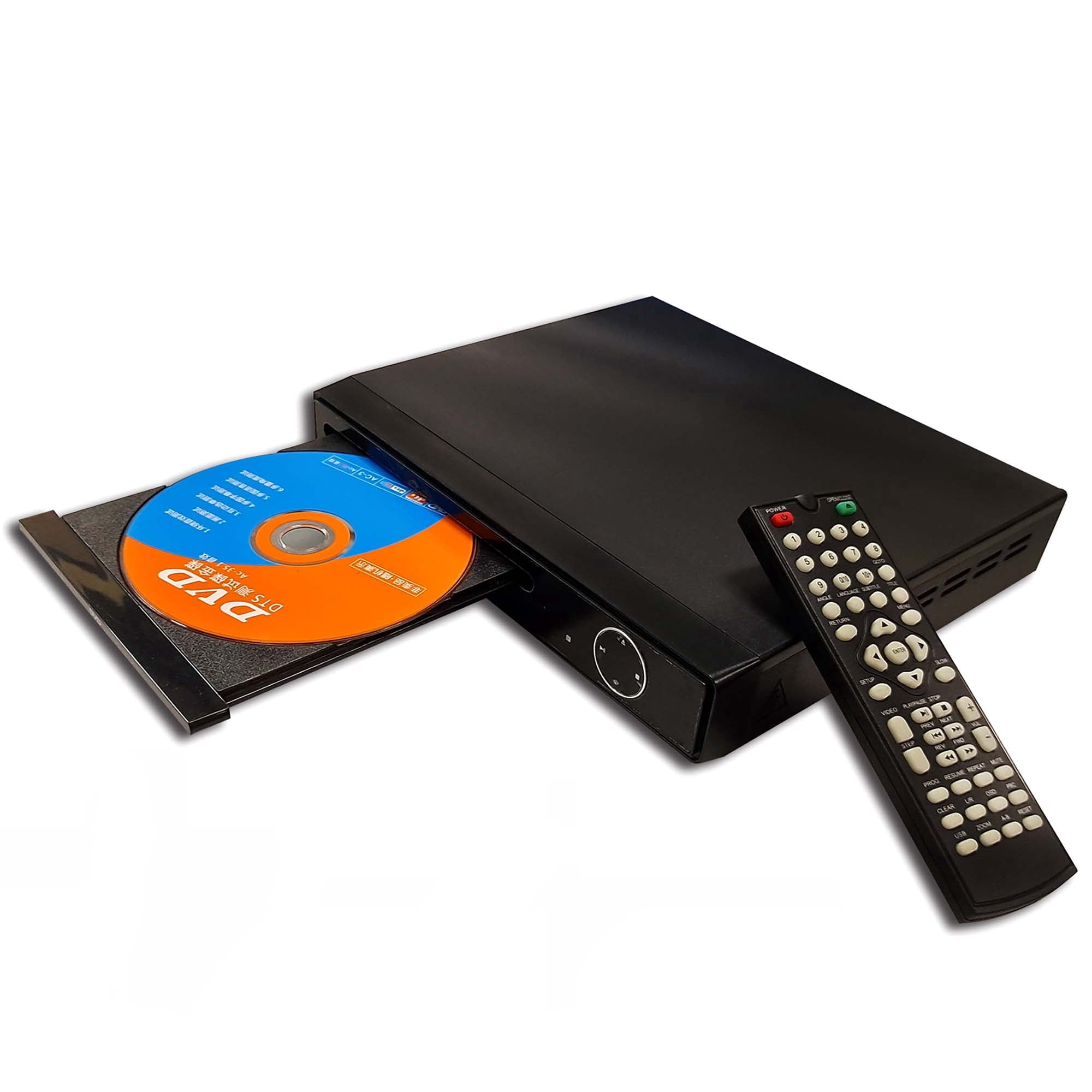 Romacci DVD-225 720p DVD Player, Dolby Surround Sound, USB Port