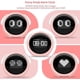 thumbnail image 2 of Reloj despertador digital CHAO para niños con emoji y luz nocturna, 2 of 4