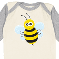 thumbnail image 4 of Inktastic Bee Boys or Girls Long Sleeve Baby Bodysuit, 4 of 5