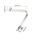 thumbnail image 2 of Unique Bargains 9x7.3mm Kayak Paddle Snaps, Hollow Button Double Pins Lock Tube Spring Clips for Tent Pole, 6 Pack, 2 of 6
