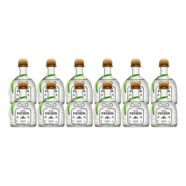 Caja de 12 Tequila Patrón Blanco Silver 700 ml Patrón Blanco Silver