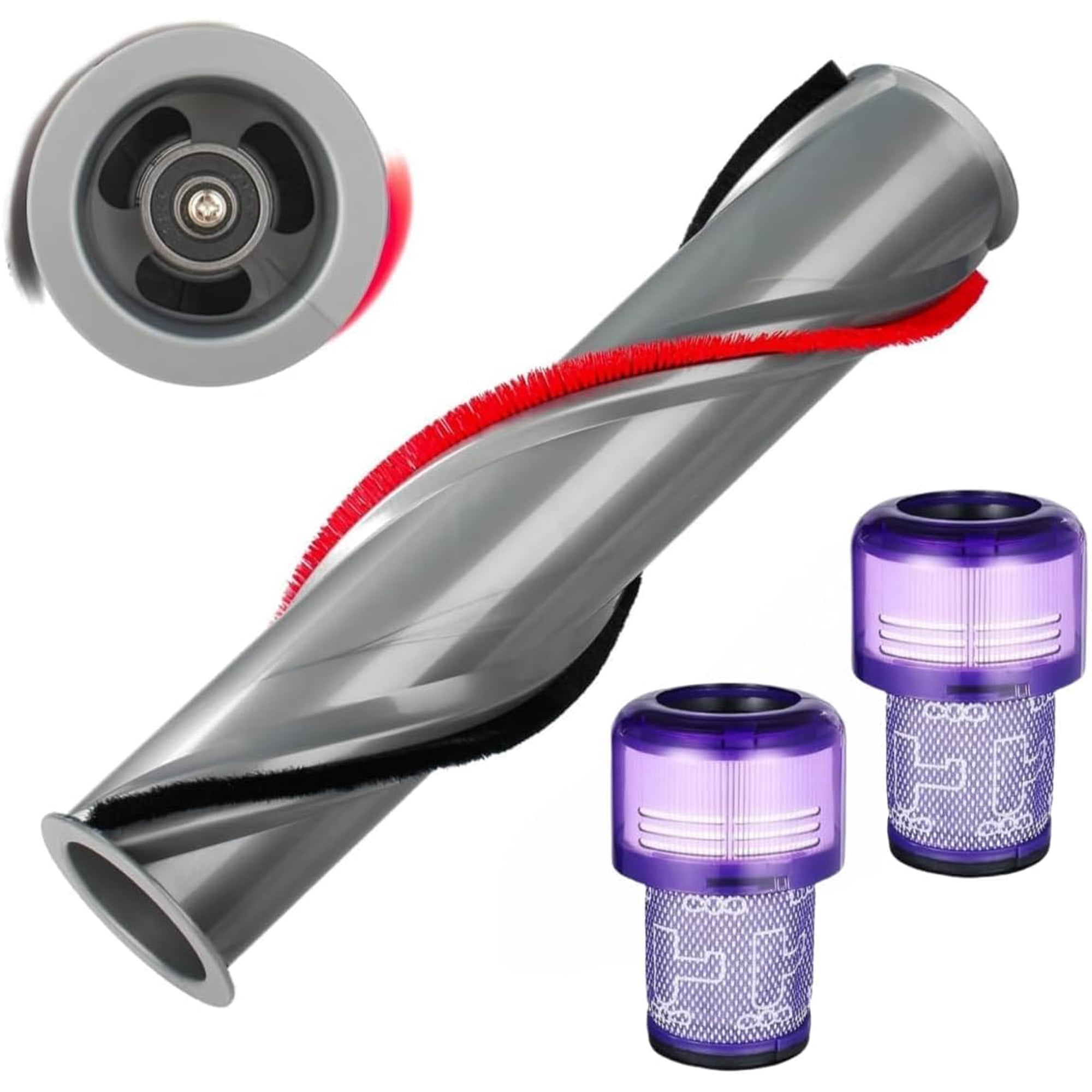 Vacuum Cleaner Brush for Dy*son V11, Spare Parts for Dy*son with 2 HEPA Filter, Accessories for Dy*son V11, Replacement Part for Efficient Cleaning