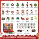 thumbnail image 5 of Juego de imanes navideños para nevera HOGOKIDS 2025 con calendario de adviento, 5 of 9