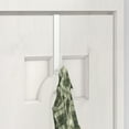 thumbnail image 3 of Mosey Cabinet Door Hook Multi-purpose Behind Door Holder Rack Space-saving Storage Hanger for Clothes Hats Towels Keys, 3 of 7