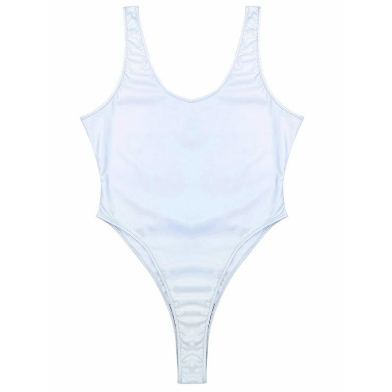 YIZYIF Mens Sleeveless One-piece Swimsuit High Cut Swimming