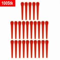 thumbnail image 1 of 100x Plastic Blades Replacement Blades For Gardena Grass Trimmer Easycut Li-18/23r (100pcs) -zz, 1 of 5
